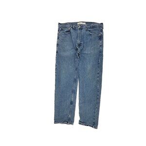 Signature by Levi Strauss Regular Men's size 38x32 Dark Wash Blue Denim jeans